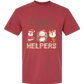 Christmas Helpers - Comfort Colors - Heavyweight Unisex Tee - Reds