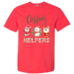Christmas Helpers - Comfort Colors - Heavyweight Unisex Tee - Reds
