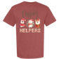 Christmas Helpers - Comfort Colors - Heavyweight Unisex Tee - Reds