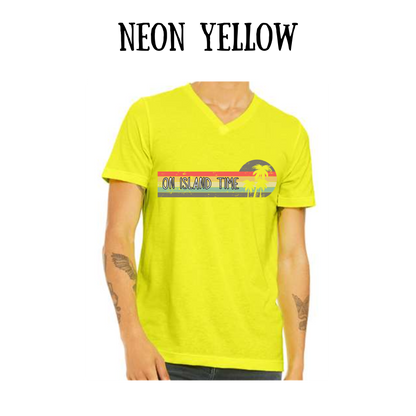 VP - On Island Time - Unisex V-Neck - Assorted Colors