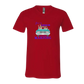 Get in Loser We're Playing Mahjong - Bella+Canvas - Unisex V-Neck - Assorted Colors