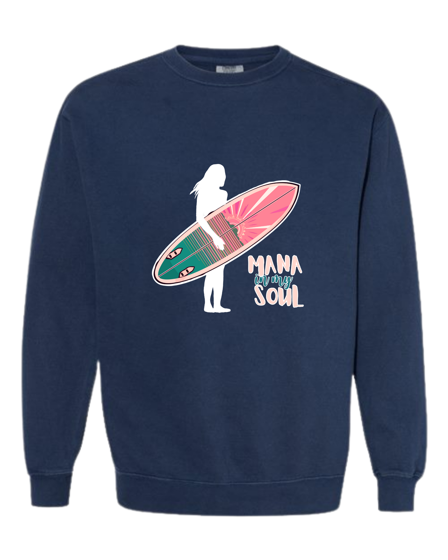 Mana in My Soul - Comfort Colors - Sweatshirt - Blues