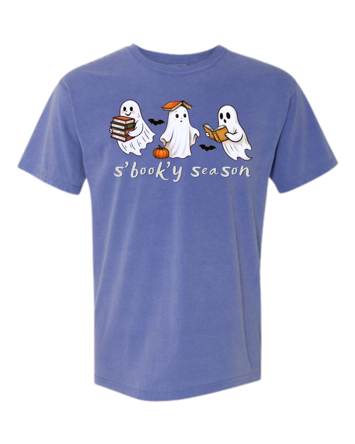 S'book'y season - Comfort Colors - Heavyweight Unisex Tee - Blues