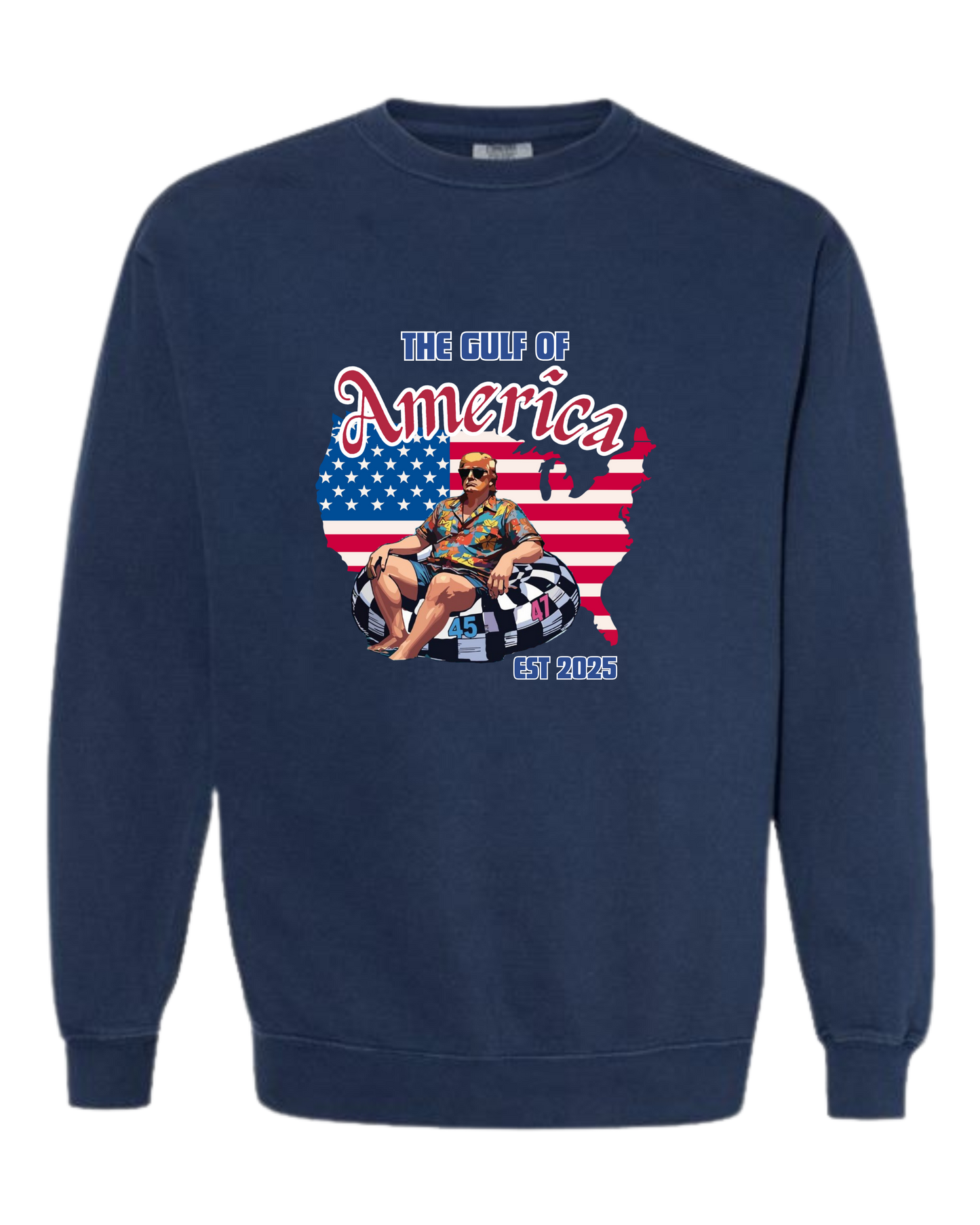 The Gulf of America - Comfort Colors - Sweatshirt - Blues