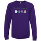 HP - 'Tis the Season - Winter - Sponge Fleece Raglan Sweatshirt - Blues, Purples