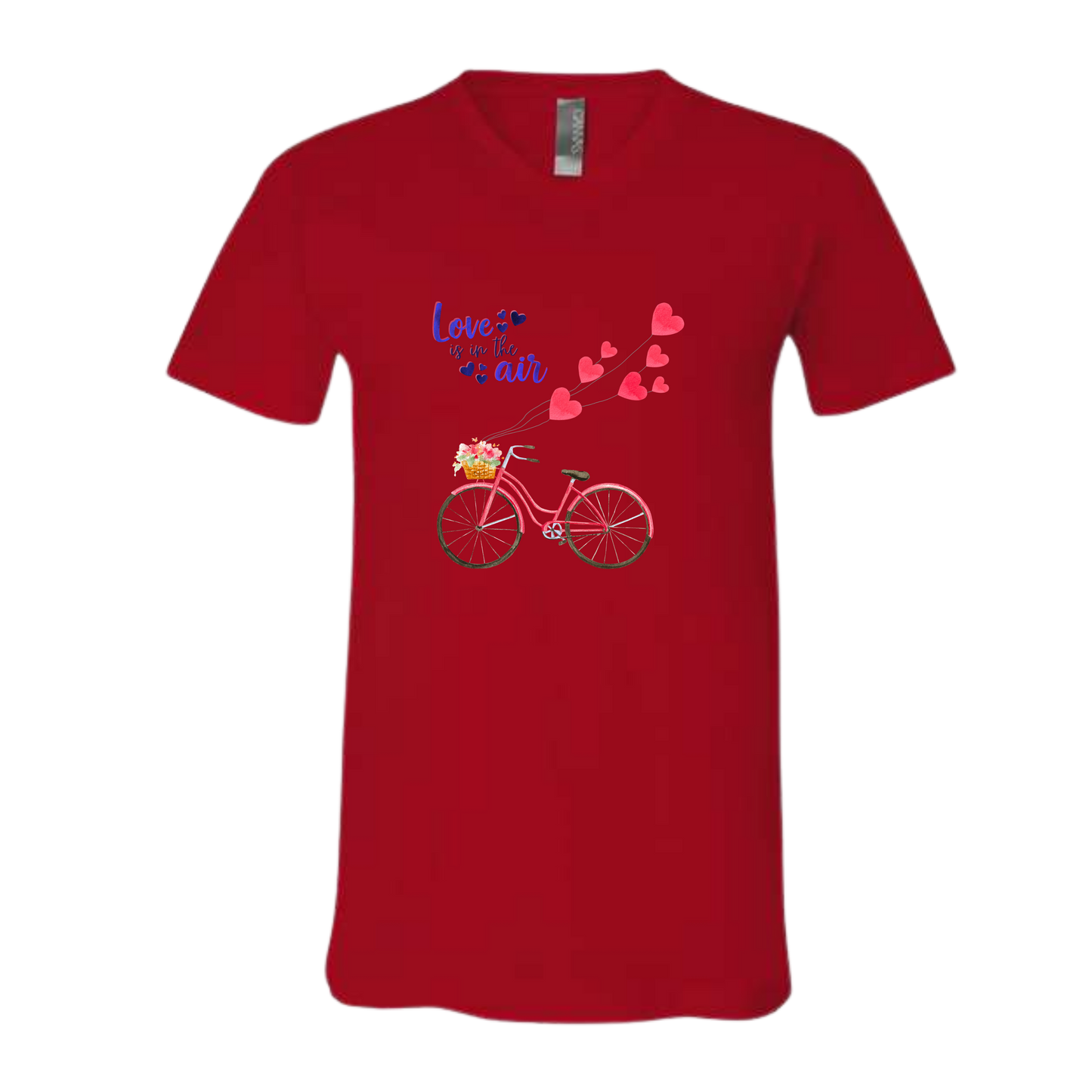 Love is in the Air - Bella+Canvas - Unisex V-Neck - Assorted Colors