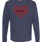 You & Me - Comfort Colors - Heavyweight Long Sleeve Tee - Blues & Greens