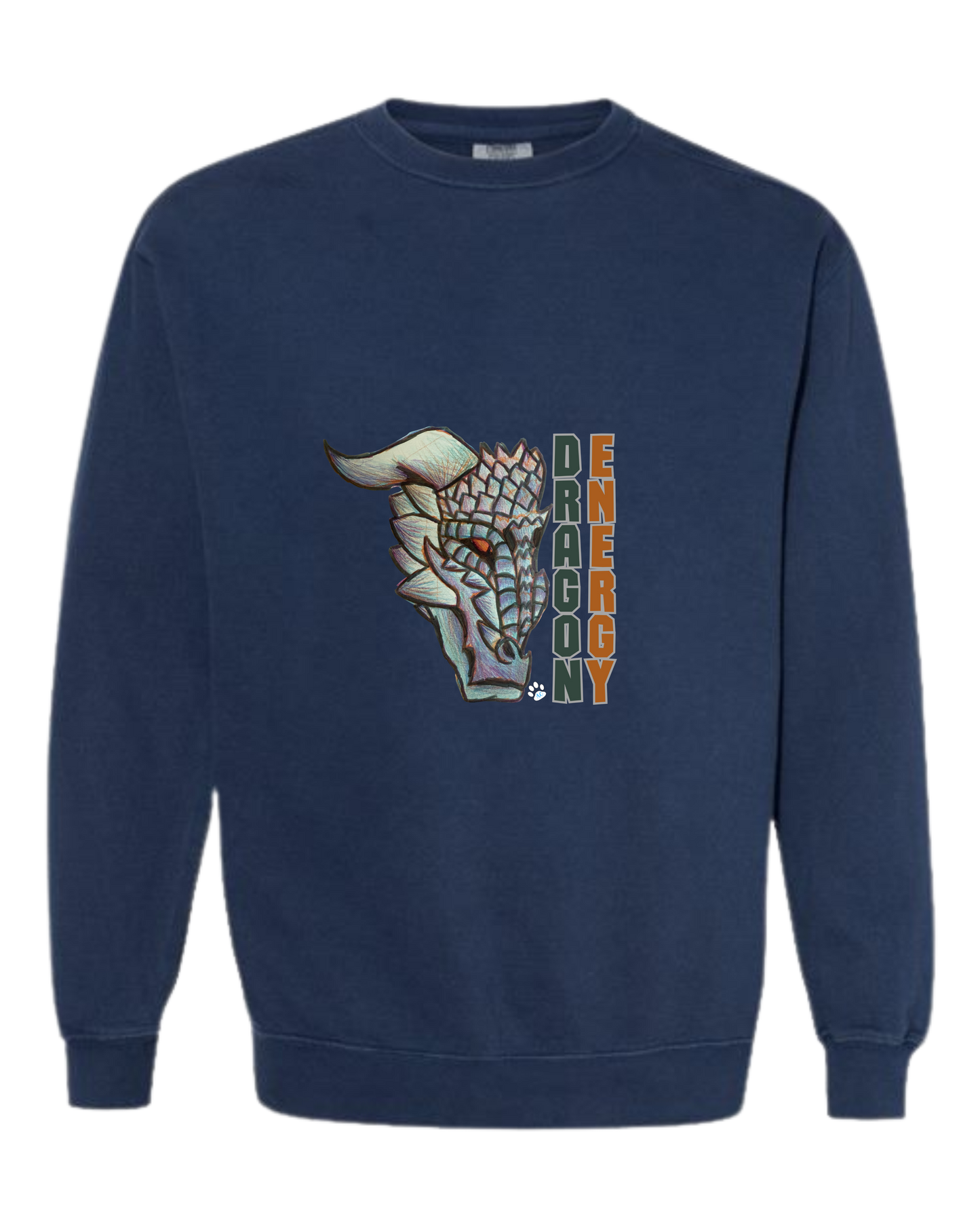 Dragon Energy - Comfort Colors - Sweatshirt - Blues