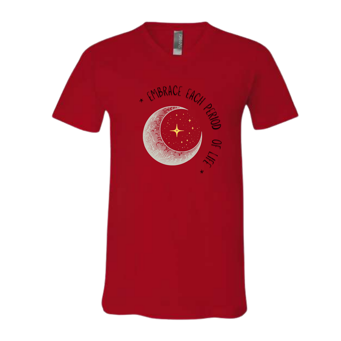 Embrace Each Period of Life - Bella+Canvas - Unisex V-Neck - Assorted Colors