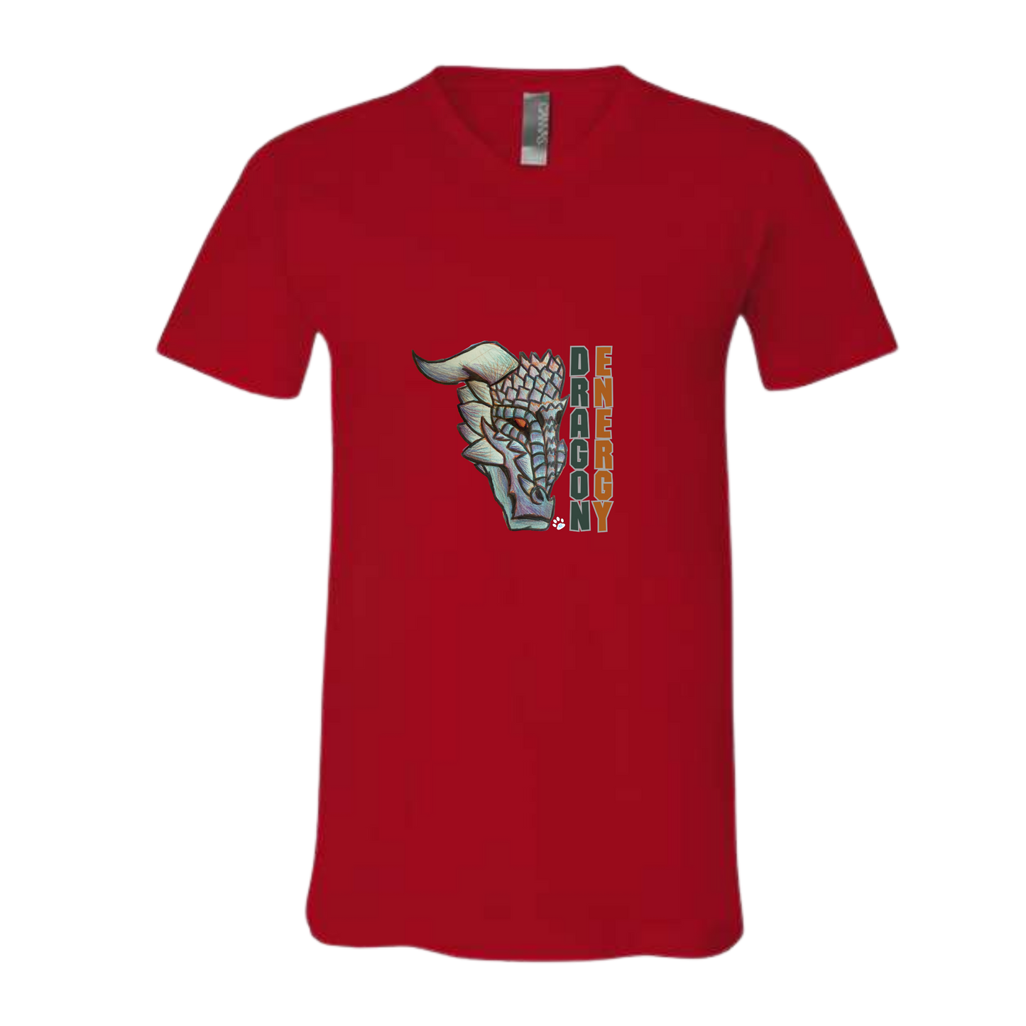 Dragon Energy - Bella+Canvas - Unisex V-Neck - Assorted Colors