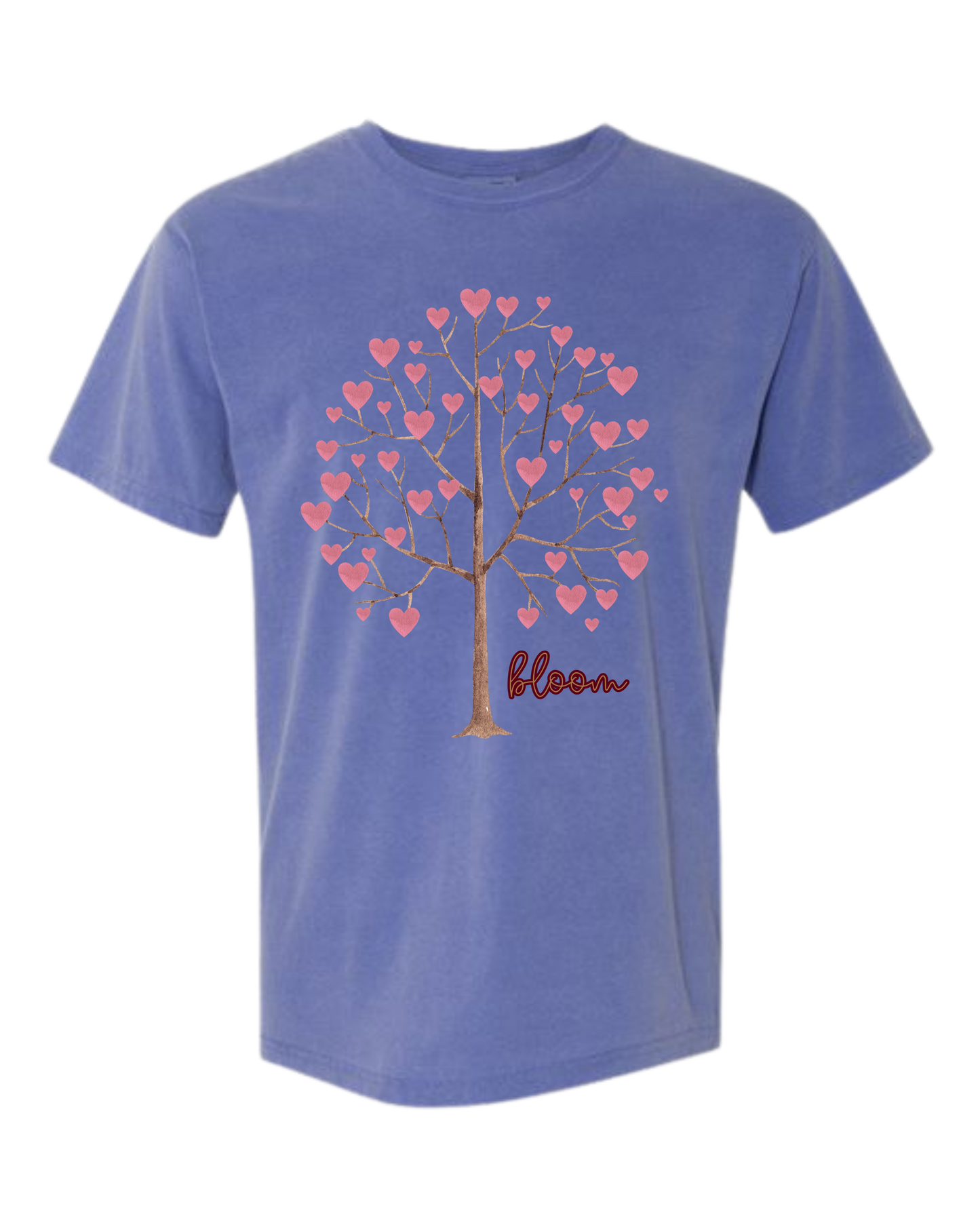Bloom - Comfort Colors - Heavyweight Unisex Tee - Blues