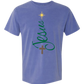 Jesus Tree - Comfort Colors - Heavyweight Unisex Tee - Blues