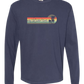On Island Time - Comfort Colors - Heavyweight Long Sleeve Tee - Blues & Greens