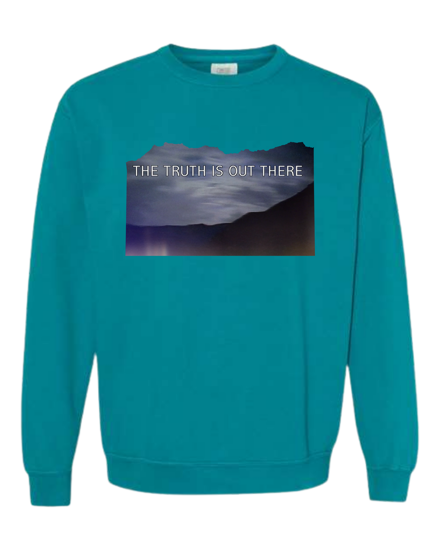 The Truth Is Out There - Comfort Colors - Sweatshirt - Blues