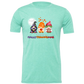 Happy HalloThanksMas Gnomes - Unisex Tee - Browns and Greens