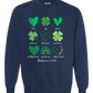 Galatians 5 - St Patrick's Day - Comfort Colors - Sweatshirt - Blues