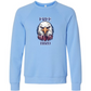 Free Bird - Sponge Fleece Raglan Sweatshirt - Blues, Greens, Purple, and Black