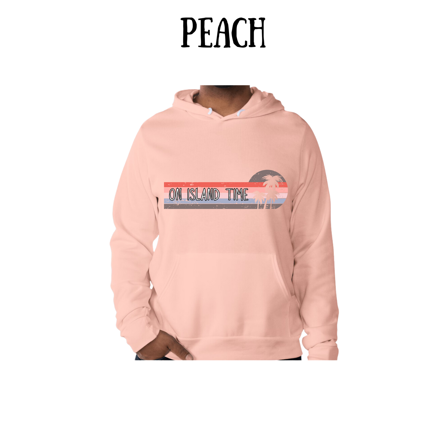 VP - On Island Time - Sponge Fleece Hoodie - Assorted Colors