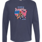 The Gulf of America - Comfort Colors - Heavyweight Long Sleeve Tee - Blues & Greens