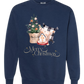 Country Christmas- Comfort Colors - Sweatshirt - Blues