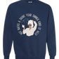 Hot Baths and Drink Your Dinner Kind of Week - Comfort Colors - Sweatshirt - Blues
