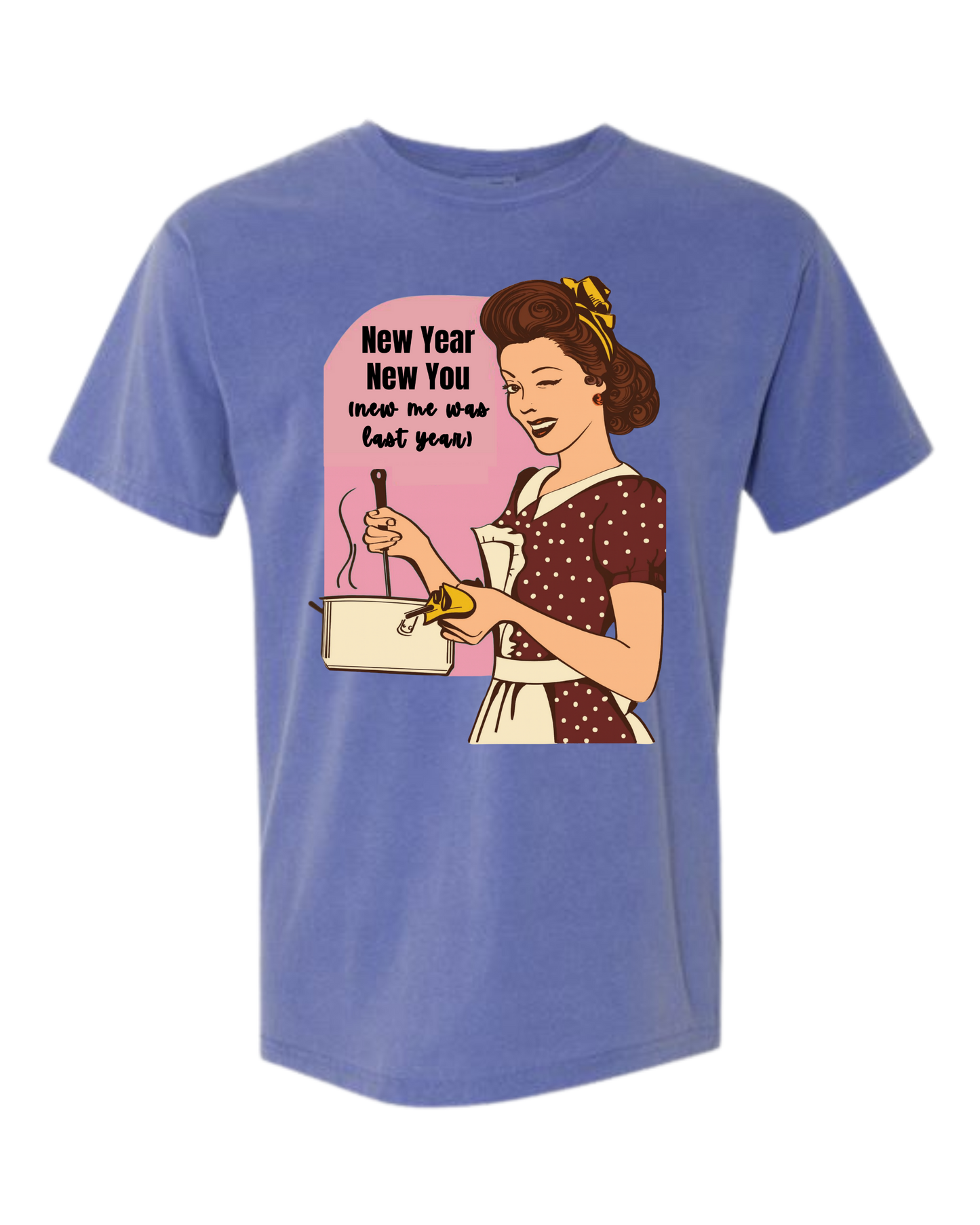 New Year New You - Comfort Colors - Heavyweight Unisex Tee - Blues