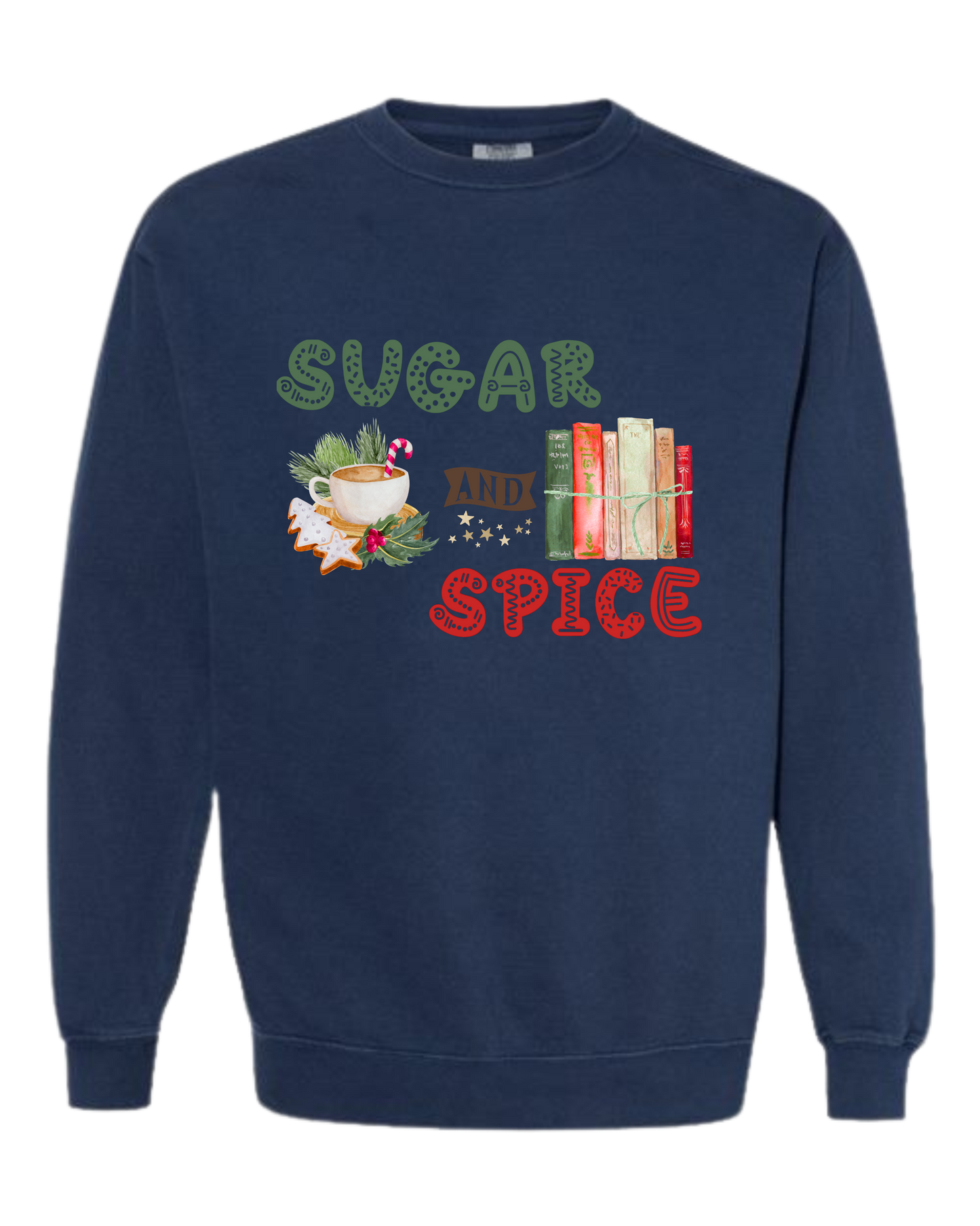 Sugar And Spice - Comfort Colors - Sweatshirt - Blues