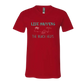 Life Happens The Beach Helps - Bella+Canvas - Unisex V-Neck - Assorted Colors