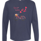 Love is in the Air - Comfort Colors - Heavyweight Long Sleeve Tee - Blues & Greens