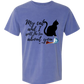 My Cat and I spill the tea about you - Comfort Colors - Heavyweight Unisex Tee - Blues