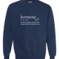 Hormone - Comfort Colors - Sweatshirt - Blues
