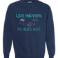 Life Happens The Beach Helps - Comfort Colors - Sweatshirt - Blues