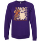 HP - Autumn Ghost - Sponge Fleece Raglan Sweatshirt - Blues, Purples