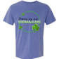 Hormones May Cause Shenanigans - Comfort Colors - Heavyweight Unisex Tee - Blues