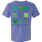 Galatians 5 - St Patrick's Day - Comfort Colors - Heavyweight Unisex Tee - Blues