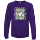 God Is Good - Sponge Fleece Raglan Sweatshirt - Blues, Purples