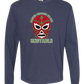 Masked Because We Are Unstable - Comfort Colors - Heavyweight Long Sleeve Tee - Blues & Greens