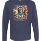 America's 250th Birthday - Comfort Colors - Heavyweight Long Sleeve Tee - Blues & Greens