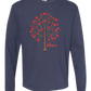 Bloom - Comfort Colors - Heavyweight Long Sleeve Tee - Blues & Greens