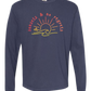 Sunsets & No Regrets - Comfort Colors - Heavyweight Long Sleeve Tee - Blues & Greens