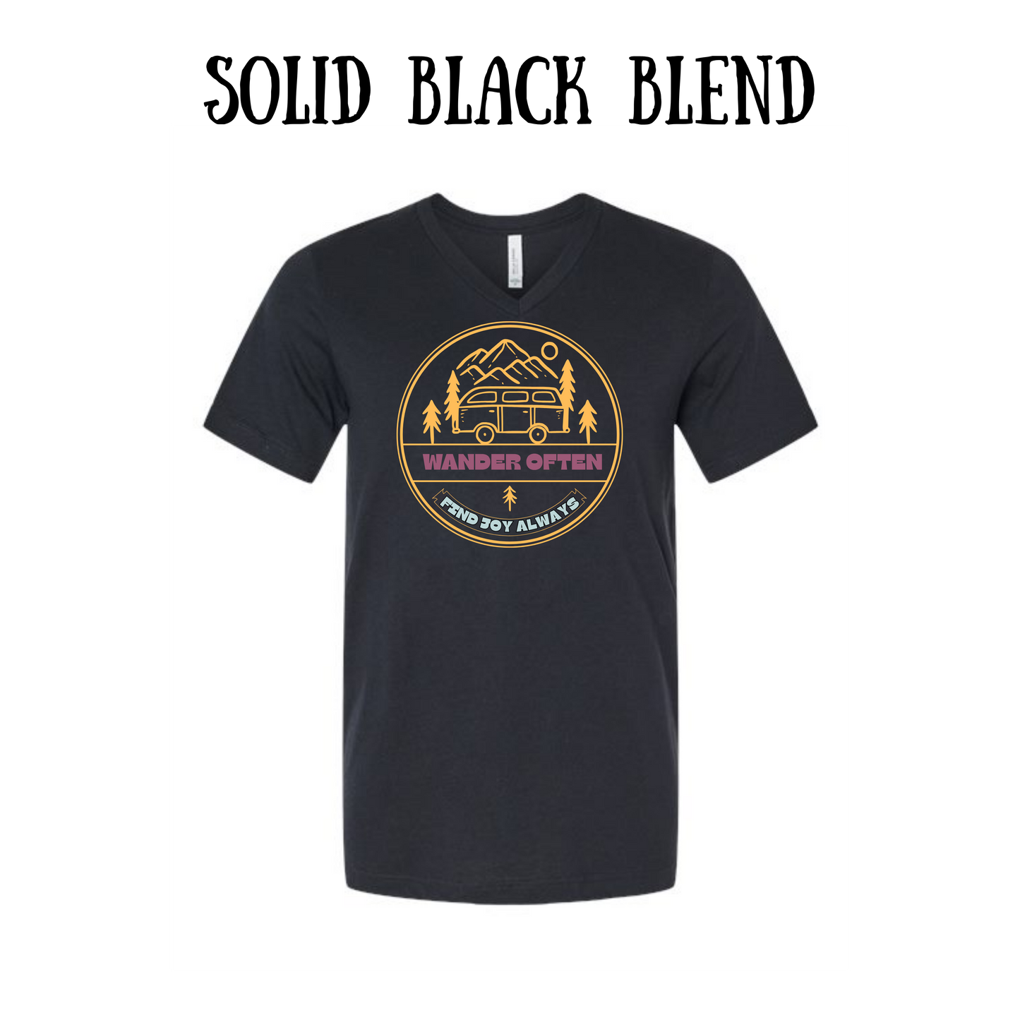 CP - Wander Often - Unisex V-Neck - Neutral Colors