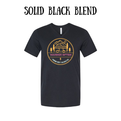 CP - Wander Often - Unisex V-Neck - Neutral Colors