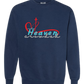 Make Heaven Crowded - Comfort Colors - Sweatshirt - Blues