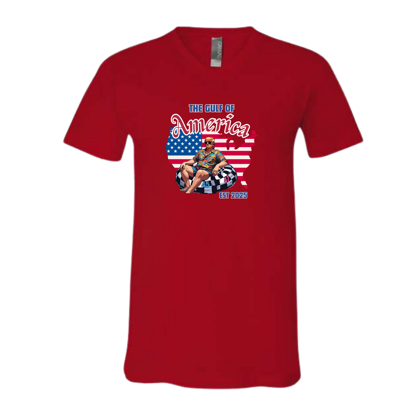 The Gulf of America - Bella+Canvas - Unisex V-Neck - Assorted Colors