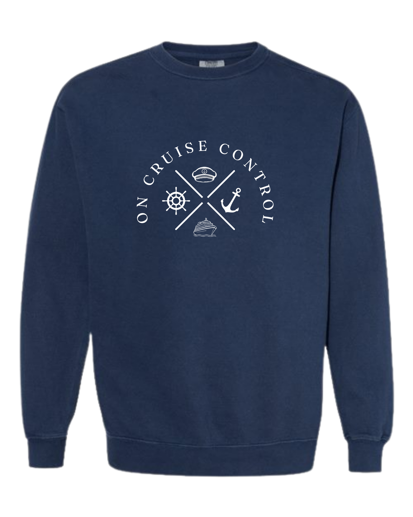 On Cruise Control - Comfort Colors - Sweatshirt - Blues