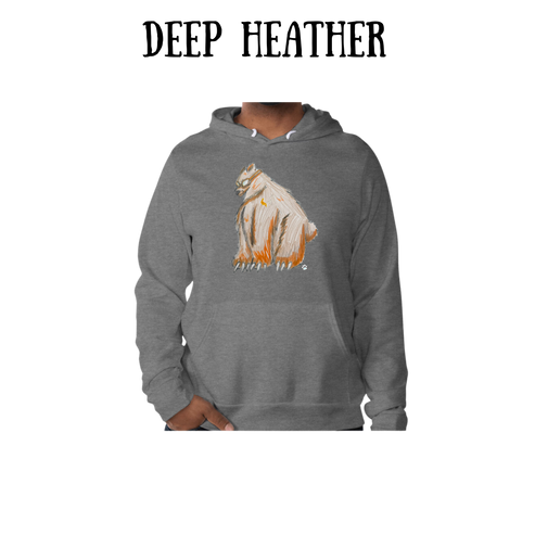 AC - Muscle Bear - Sponge Fleece Hoodie - Greens, Neutrals