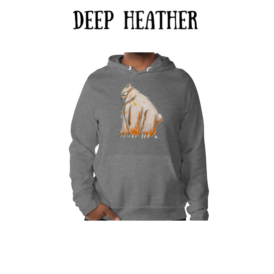 AC - Muscle Bear - Sponge Fleece Hoodie - Greens, Neutrals