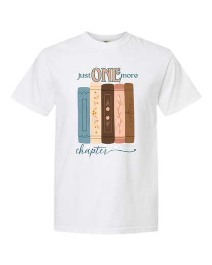 Just One More Chapter - Comfort Colors - Heavyweight Unisex Tee - Neutrals