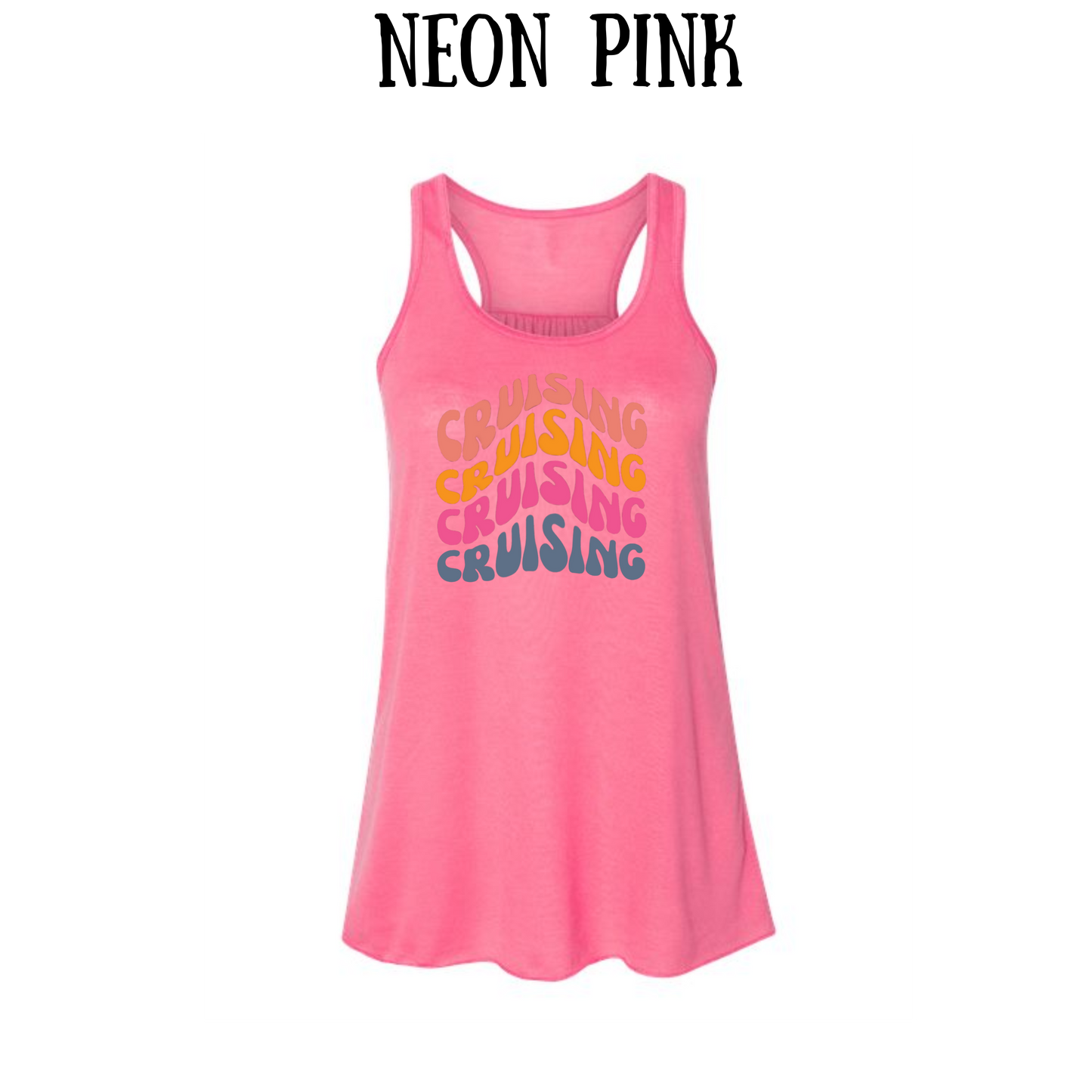 VP - Cruising, Cruising - Women's Flowy Racerback Tank