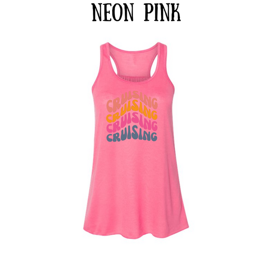VP - Cruising, Cruising - Women's Flowy Racerback Tank